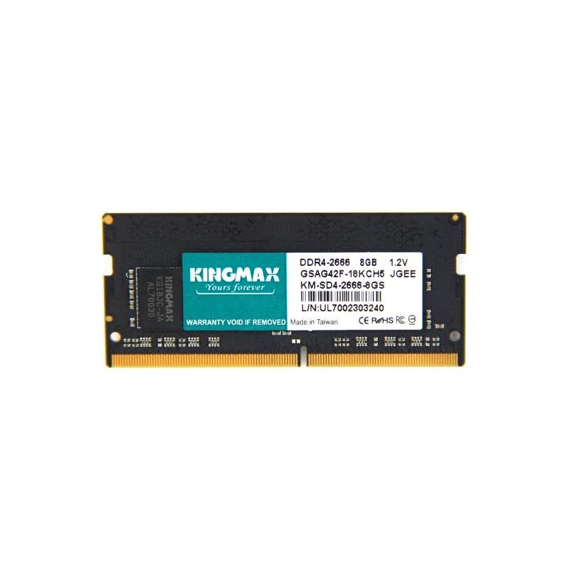 RAM LAPTOP 8 GB &amp; 4 GB DDR4 SODIMM 2666 MERK KINGMAX SPAREPART NOTEBOOK MURAH ORIGINAL GARANSI 3 TAHUN - TEKNO KITA