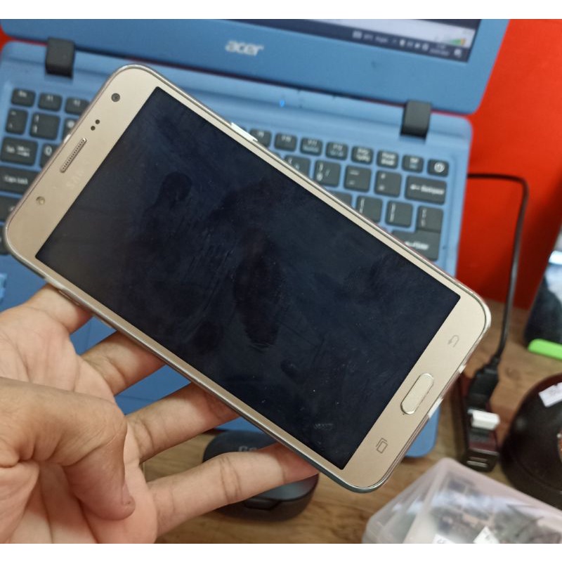 LCD samsung J7 2015 original copotan.