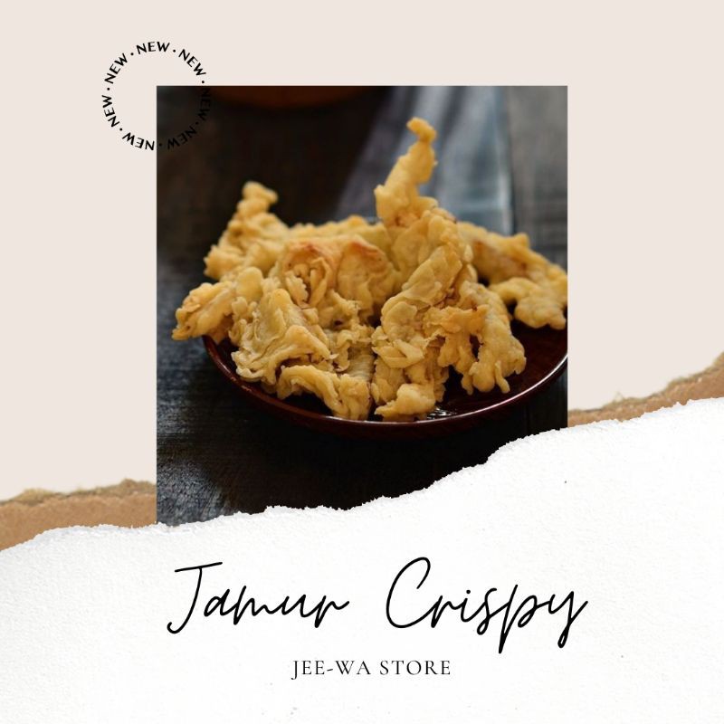 [ JEE-WA ] Jamur Crispy | Jamur Crispy Murah | Jamur Tiram | Jamur Crispy Frozen