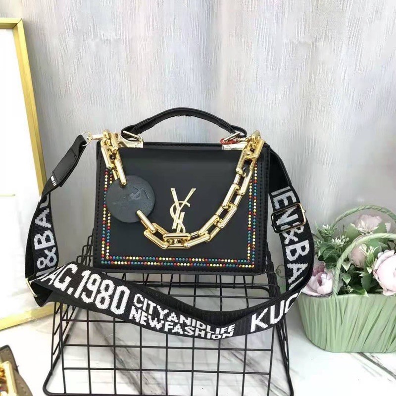 TI 3050 - HANDBAG TAS WANITA IMPORT MURAH GROSIR  BATAM  KOREA - C