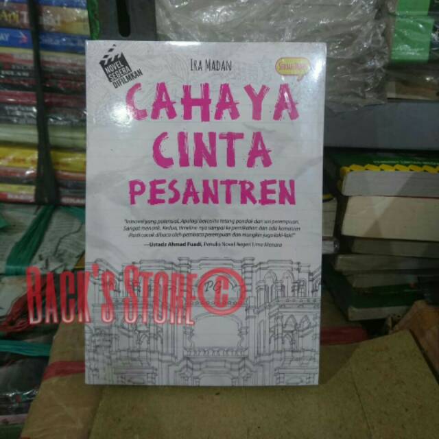Buku Novel Cahaya Cinta Pesantren By Ira Madan Shopee Indonesia