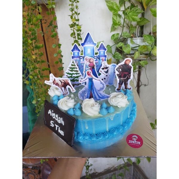 

kue ulang tahun frozen uk 20Cm & 16cm