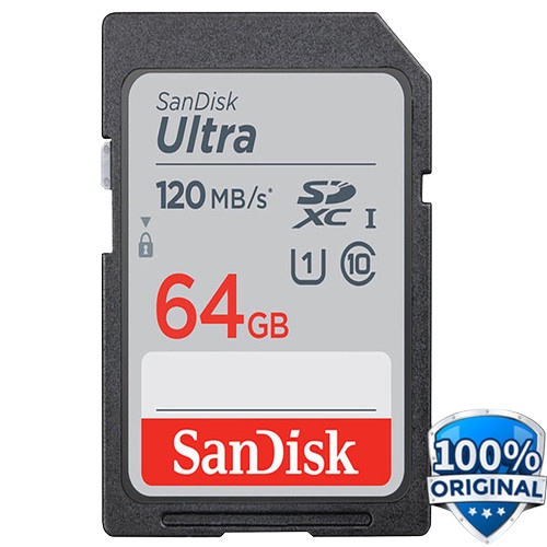Sandisk Ultra SDHC 64GB 120MB SDSDUN4
