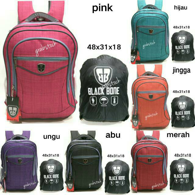 Ransel Laptop Warna Bahan Tebal BB