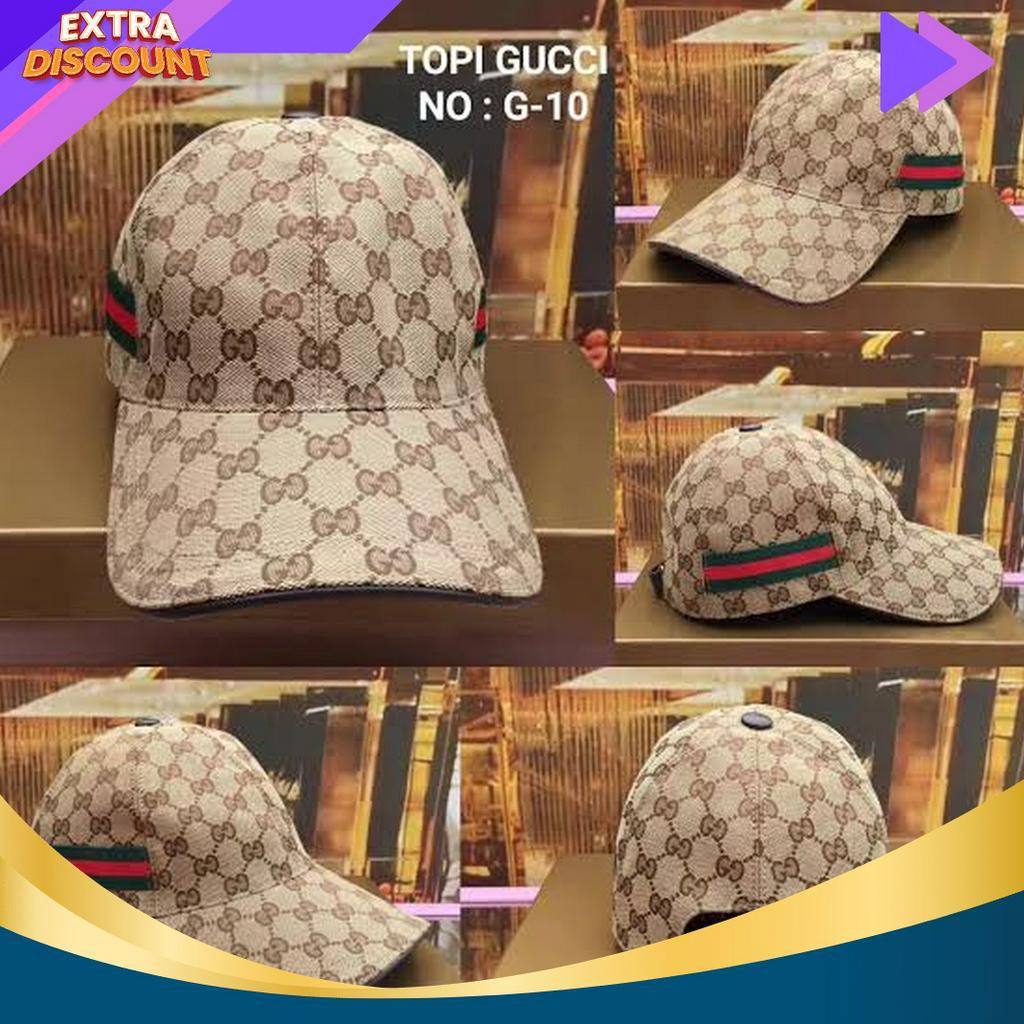BERKAH SHOPEE CUCI GUDANG TOPI BASEBALL PREMIUM GUCCY LIKE ORIGINGAK NYESSAL DEHHBURUANN STOK TERBAT