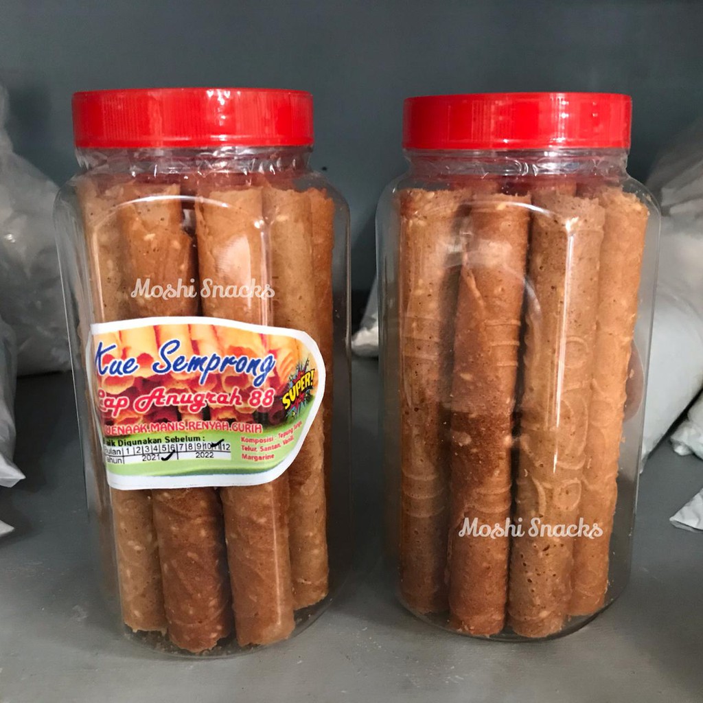 

Kue Semprong Wijen Bangka Super Anugrah 88 / Semprong Gulung Asli Bangka