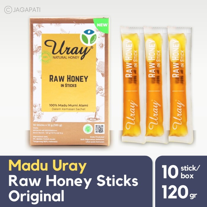 

d201nhd Madu Uray Honey Stick Sachet - Original - Madu Murni - Madu Hutan Ds201Fs