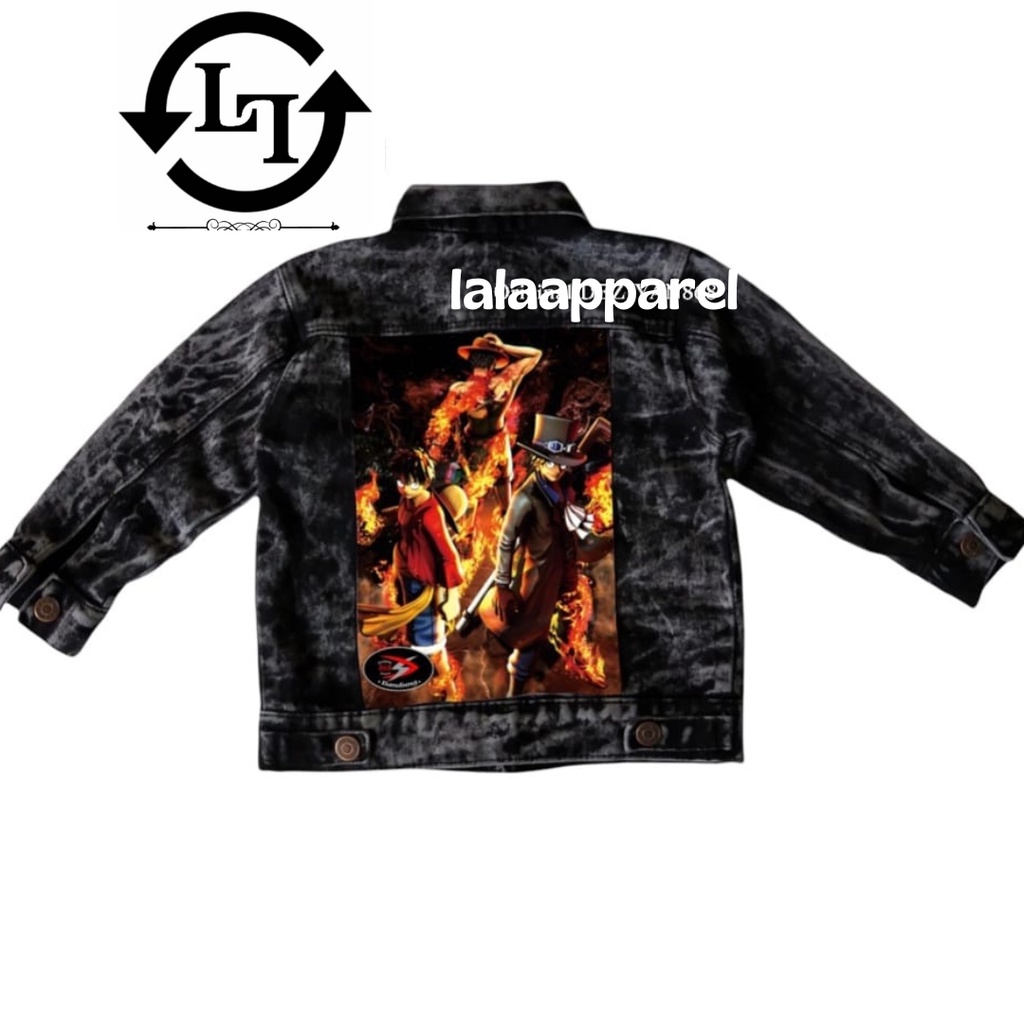 JAKET JEANS ANAK LAKI-LAKI MOTIF MACAM -MACAM KARAKTER  1-11 TAHUN / JAKET JEANS ANAK LAKI-LAKI