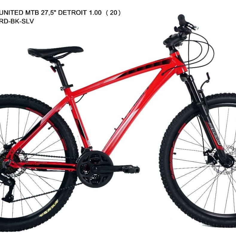 SEPEDA GUNUNG MTB 27.5 UNITED DETROIT 2.0 9 SPEED - HYDRAULIC