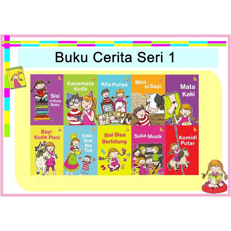Buku Gafa Seri 1 / Buku baca anak-anak / buku belajar membaca