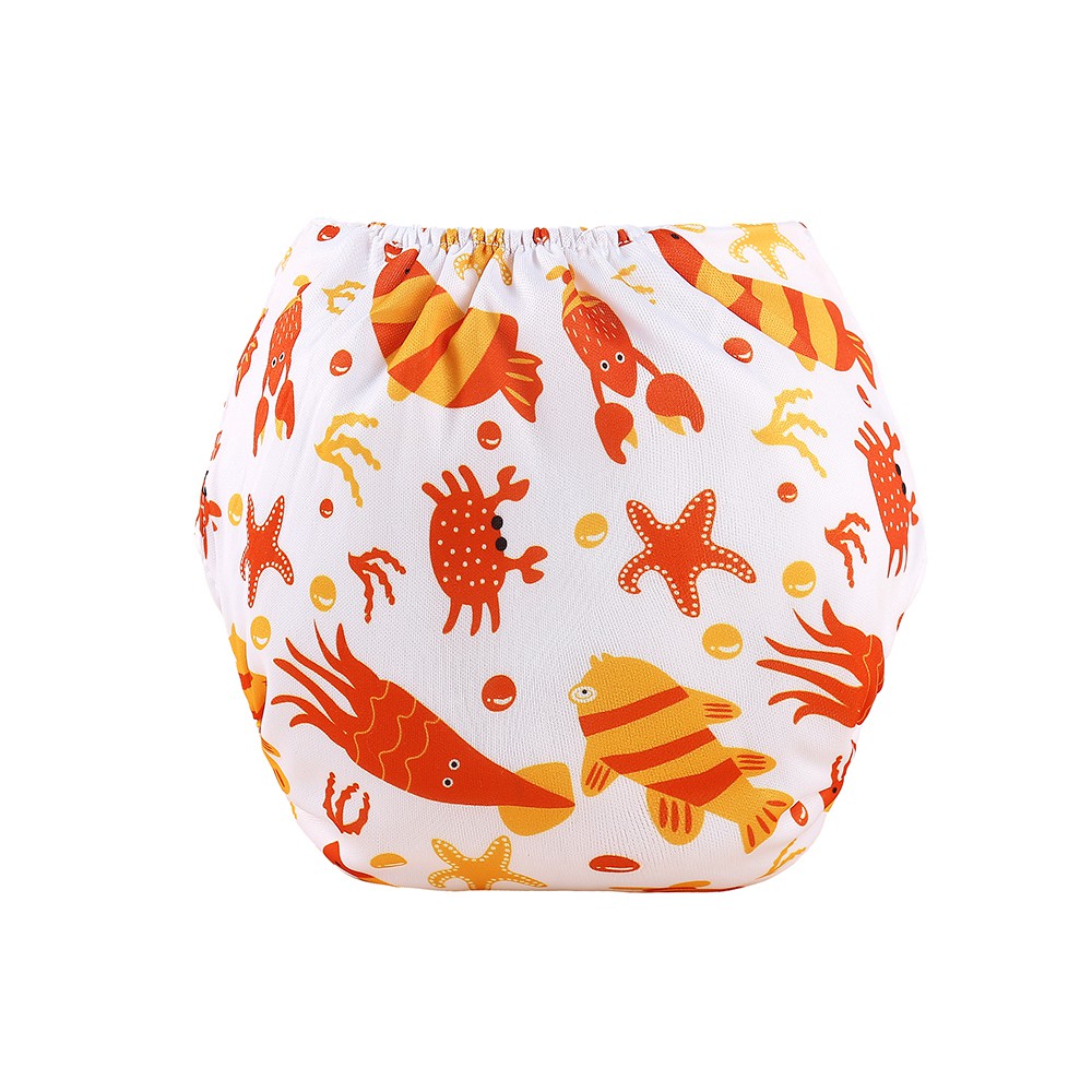 Retaily PB01 Popok Kain Bayi Kancing Motif Karakter Cloth Clodi Diaper Dapat Dicuci Reusable