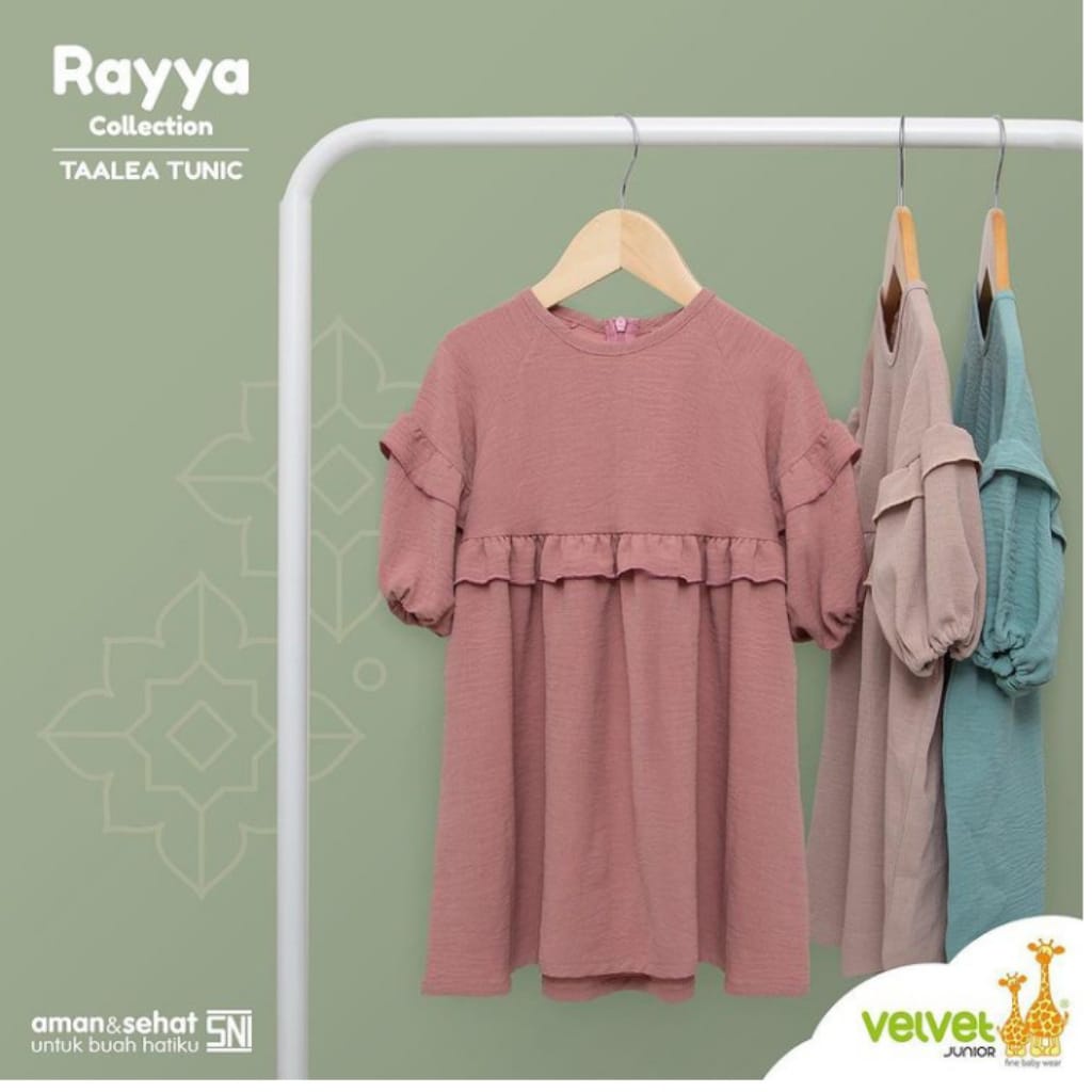 Velvet Junior Rayya Collection Tunic Terbaru