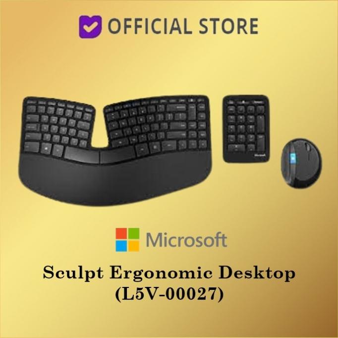 MICROSOFT Sculpt Ergonomic Desktop USB [L5V-00027]