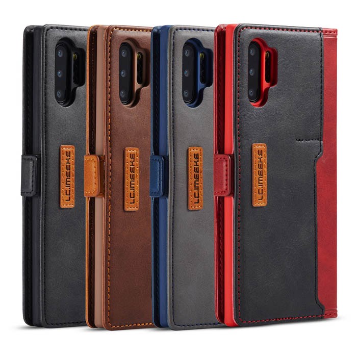 SAMSUNG NOTE 10 PLUS NOTE 10+ LC.IMEEKE FLIPCASE COVER WALLET CARD