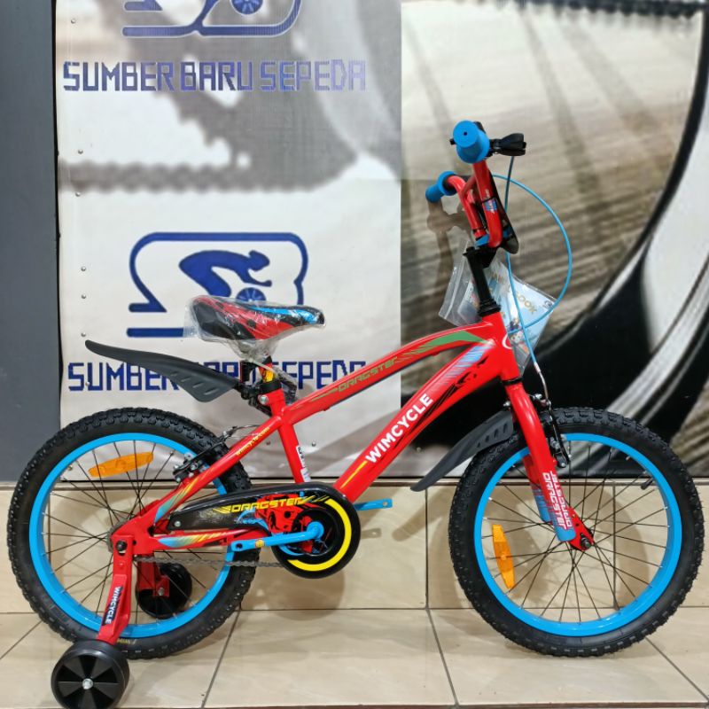 Sepeda Anak BMX Wimcycle Dragster 18 Inch