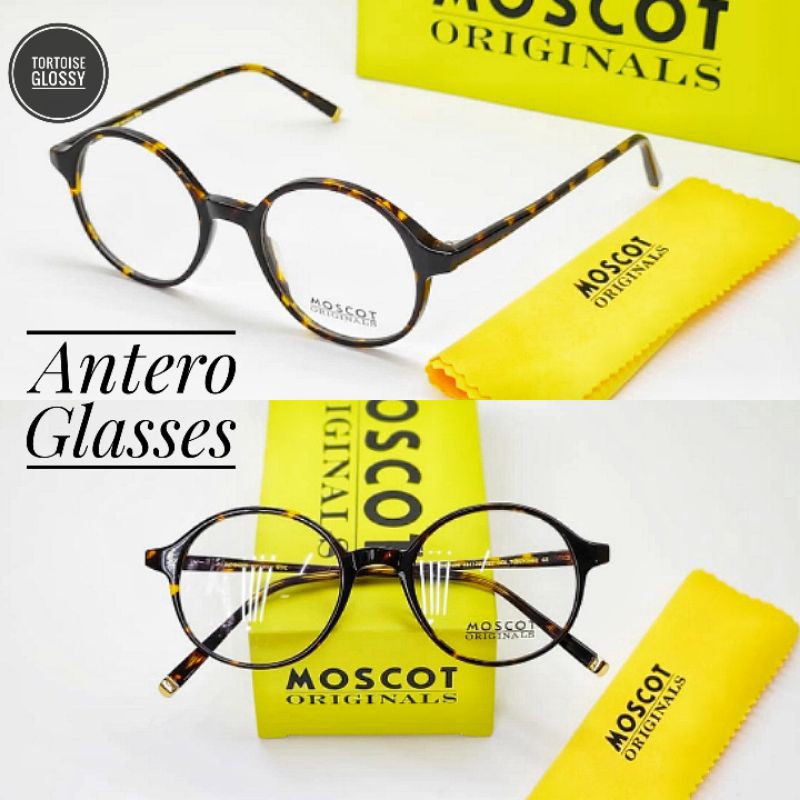 frame kacamata pria wanita bulat moscot devon grade original