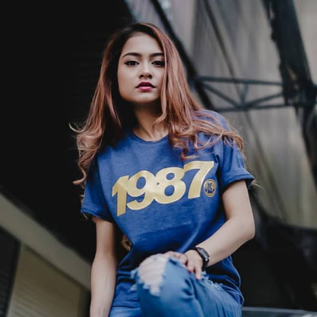 Baju Kaos Arema 1987 logo Arema Fc