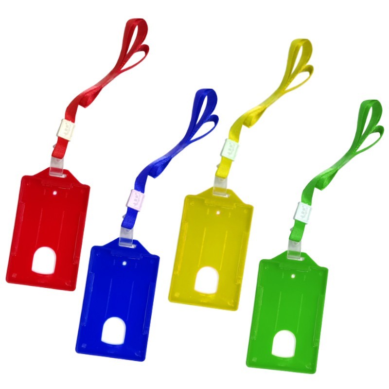 

TALI ID CARD NILON KANCING 1 cm dengan CASING ID CARD TEBAL /FRAME ID CARD (PAKET 20 SET) Murah