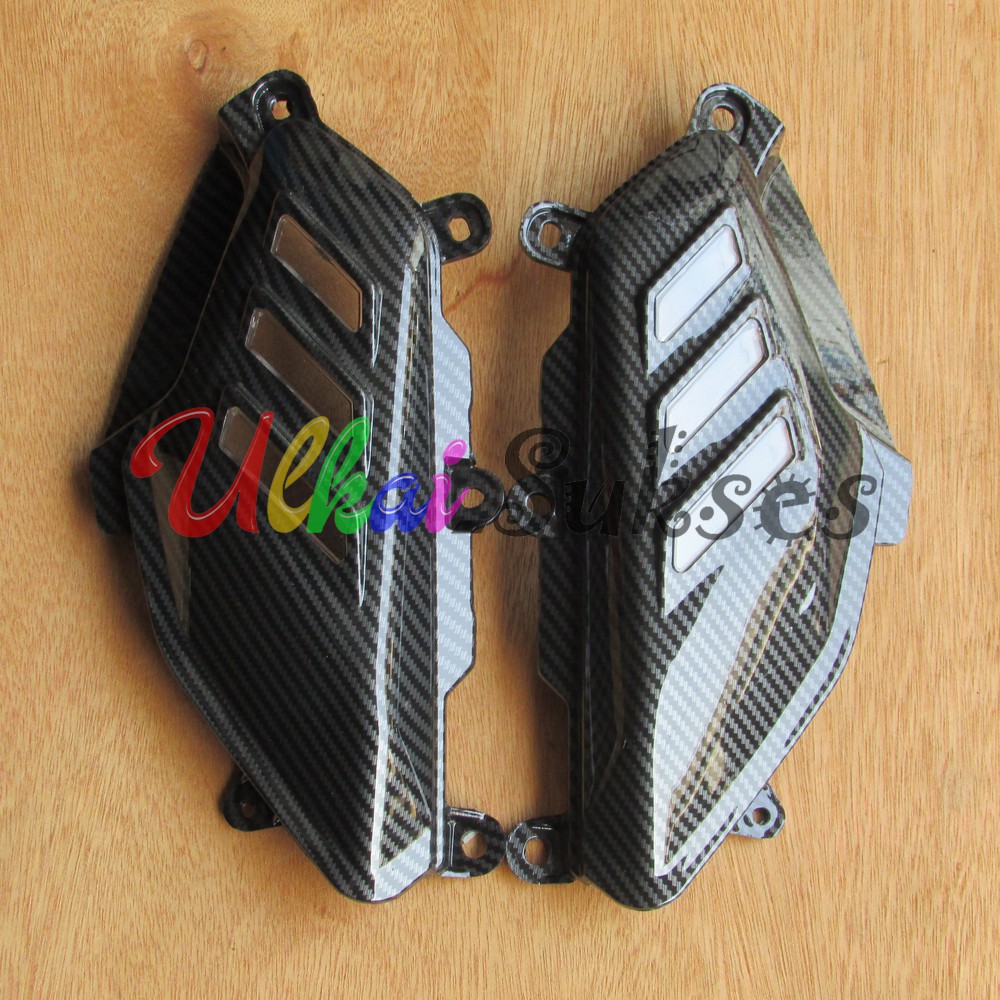 Cover Body Samping Yamaha Nmax l Tutup Body Kanan Kiri Black Carbon Kevlar Printing NEMO 2010 Hight Quality Murah