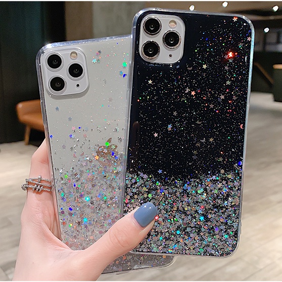 Case Samsung A53 A33 A03 Core A52s A03s A22 A72 A52 A32 A02s A13 A12 A21s A11 A71 A51 A10s A50 A30s A50s  A20 A30 A10 A8 A20s A02 M32 M11 M10 Epoxy Glitter soft Phone Case-7