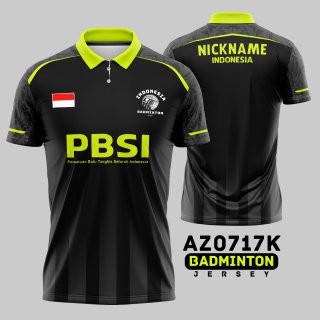 BAJU KAOS JERSEY PBSI BADMINTON INDONESIA ADA SIZE JUMBO