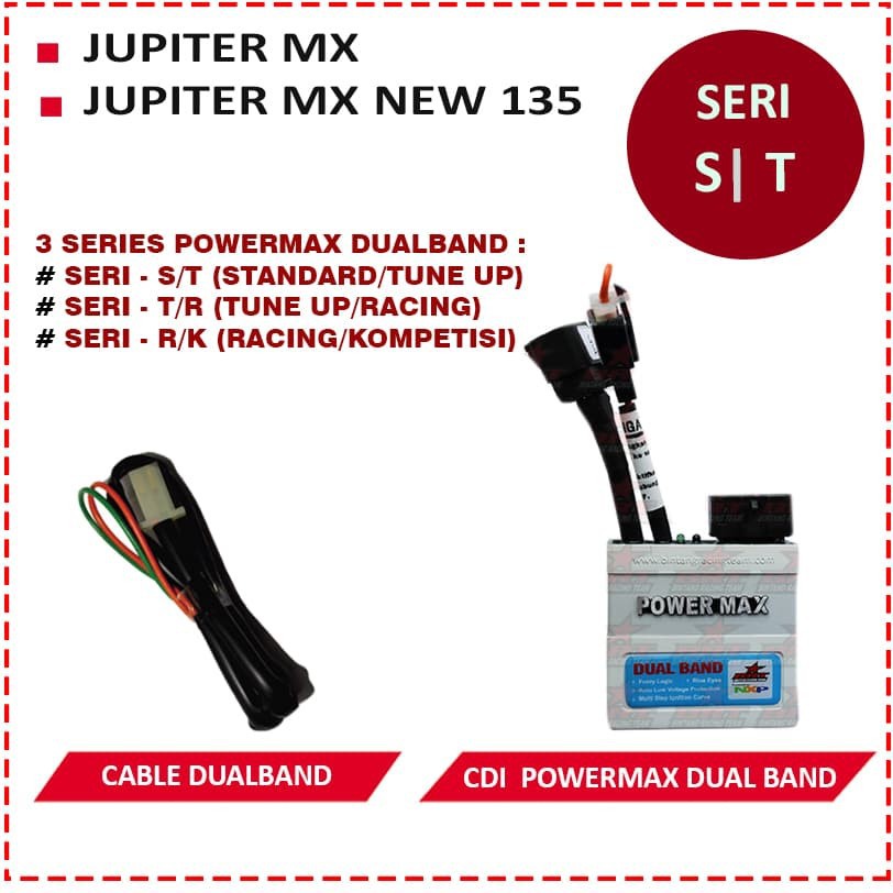 CDI BRT POWER MAX DUAL BAND (JUPITER MX)