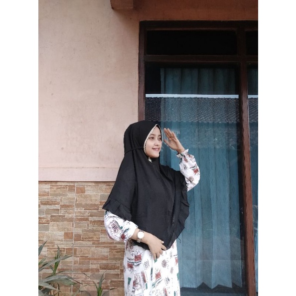 (1KG=13Pcs) Bergo Maryam Renda Rempel Diamond Premium