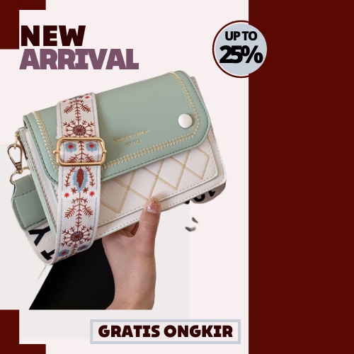 Tas Kondangan Wanita Elegan Ibu Pesta Mewah Kerja Undangan Terbaru Branded Selempang Import Batam Ko