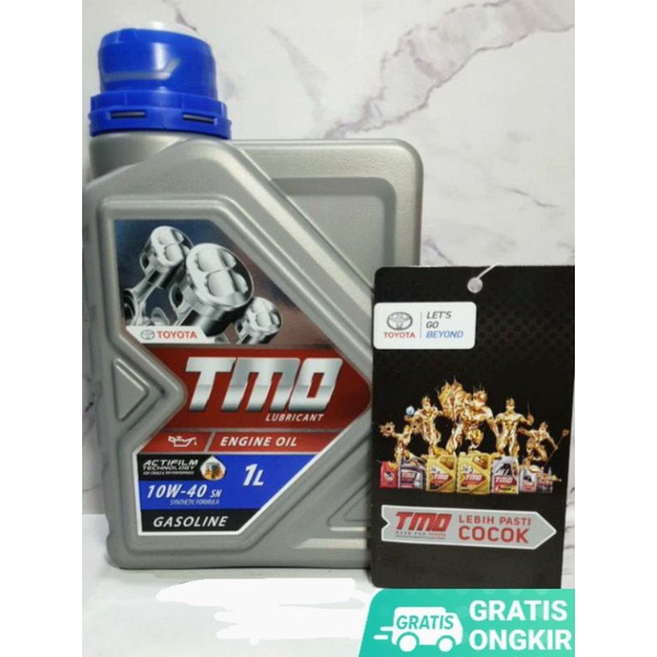 OLI MOBIL TOYOTA TMO 1 LITER UNTUK JENIS BENSIN