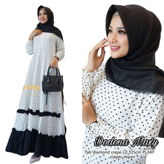 Dodona Maxi BL Fashion Muslim Dress Gamis Bahan Monalisa Dodona Maxi BL Fashion Muslim Dress Gamis Bahan Monalisa