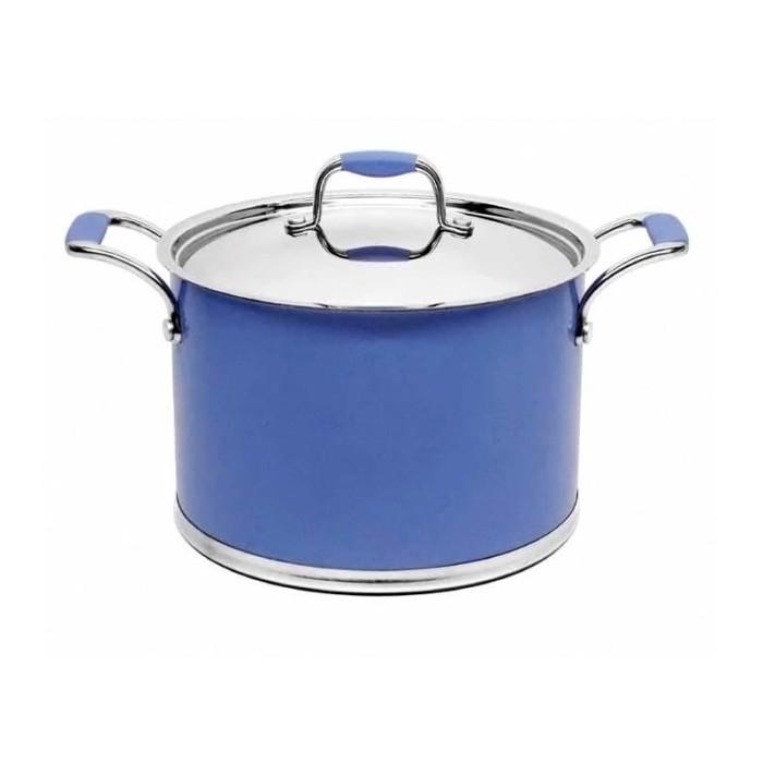 Maxim Tivoli Colours Panci Stainless Steel 24cm Stock Pot + Tutup