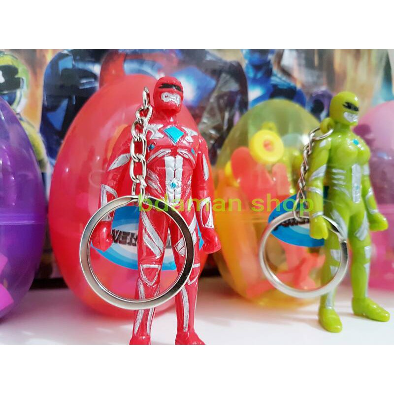 Egg Suprise Power Rangers -Mainan Telor- Action figure Power Rangers