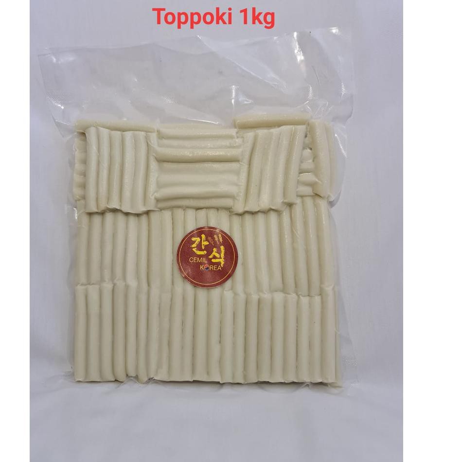 

Harga Murah PJ7GG Tteokbokki / Topokki / Topoki / Toppoki ukuran 1kg 83 Ready
