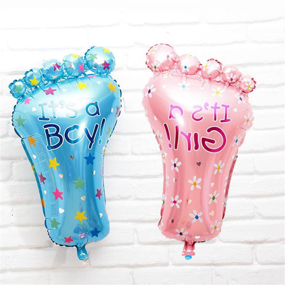 Nickolas1 Ballon 79*46cm Dekorasi Pernikahan Balon Aluminium Foil It's A Boy Or Girl Ulang Tahun Anak