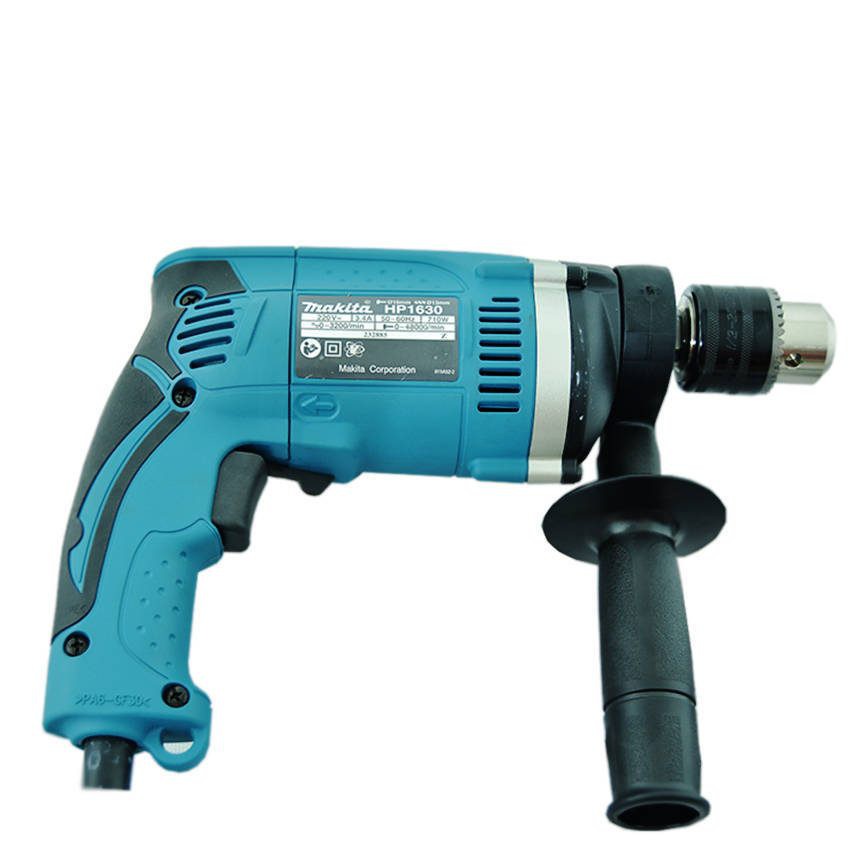 MAKITA HP 1630 HP1630 MESIN BOR DRILL STEEL BODY TANGAN MATA HAND TEMBOK BESI BAJA BETON ALAT