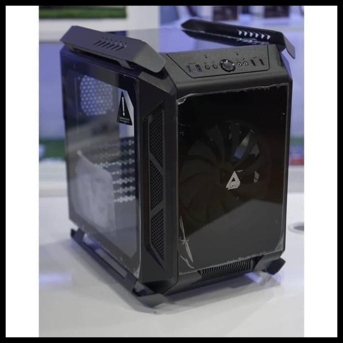 Casing PARADOX RAVAGER LEFT &amp; RIGHT TEMPERED GLASS BLACK - No Psu