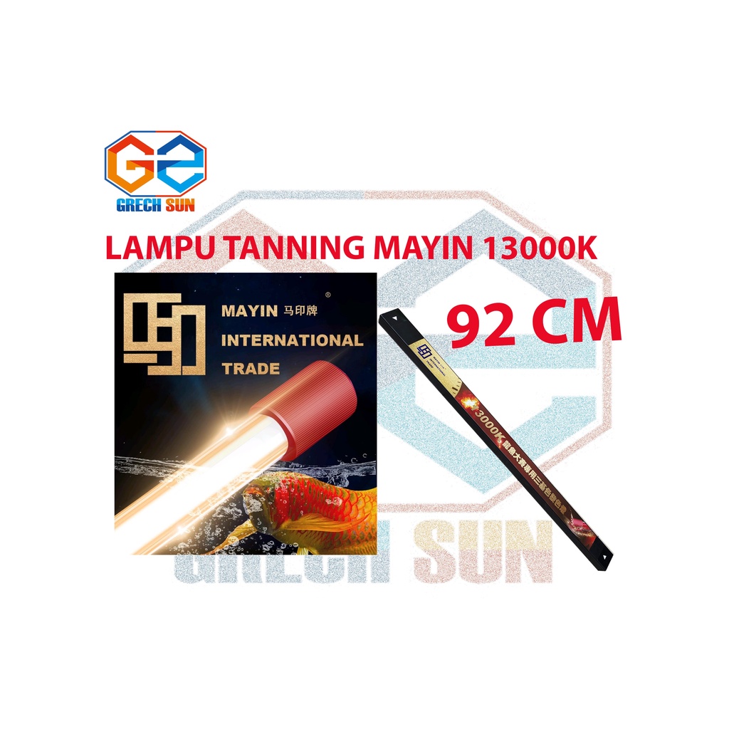 LAMPU TANNING MAYIN T5 13000K 92 CM LAMPU PENCERAH WARNA IKAN ARWANA