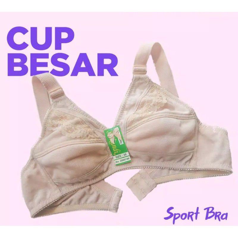 bra bh model plum internasional tanpa busa tanpa kawat | bra cup besar big size