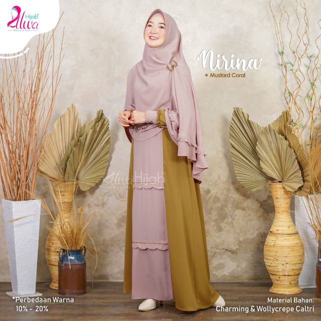 Gamis Nirina Original By Alwa hijab syar'i