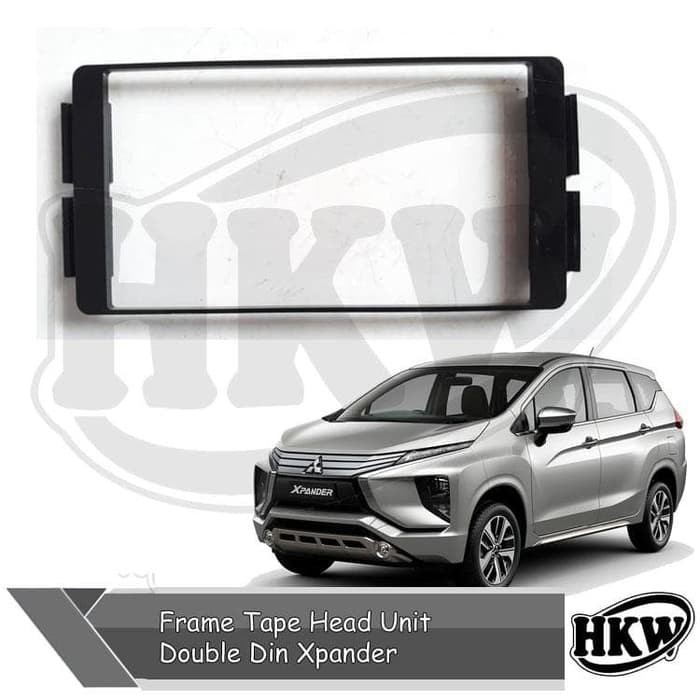 Frame Tape Head Unit Double Din Mobil Xpander