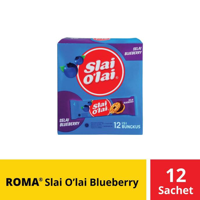 

TERMURAH Roma Slai O'Lai Blueberry 12 Sc @24 Gr BEST SELLER