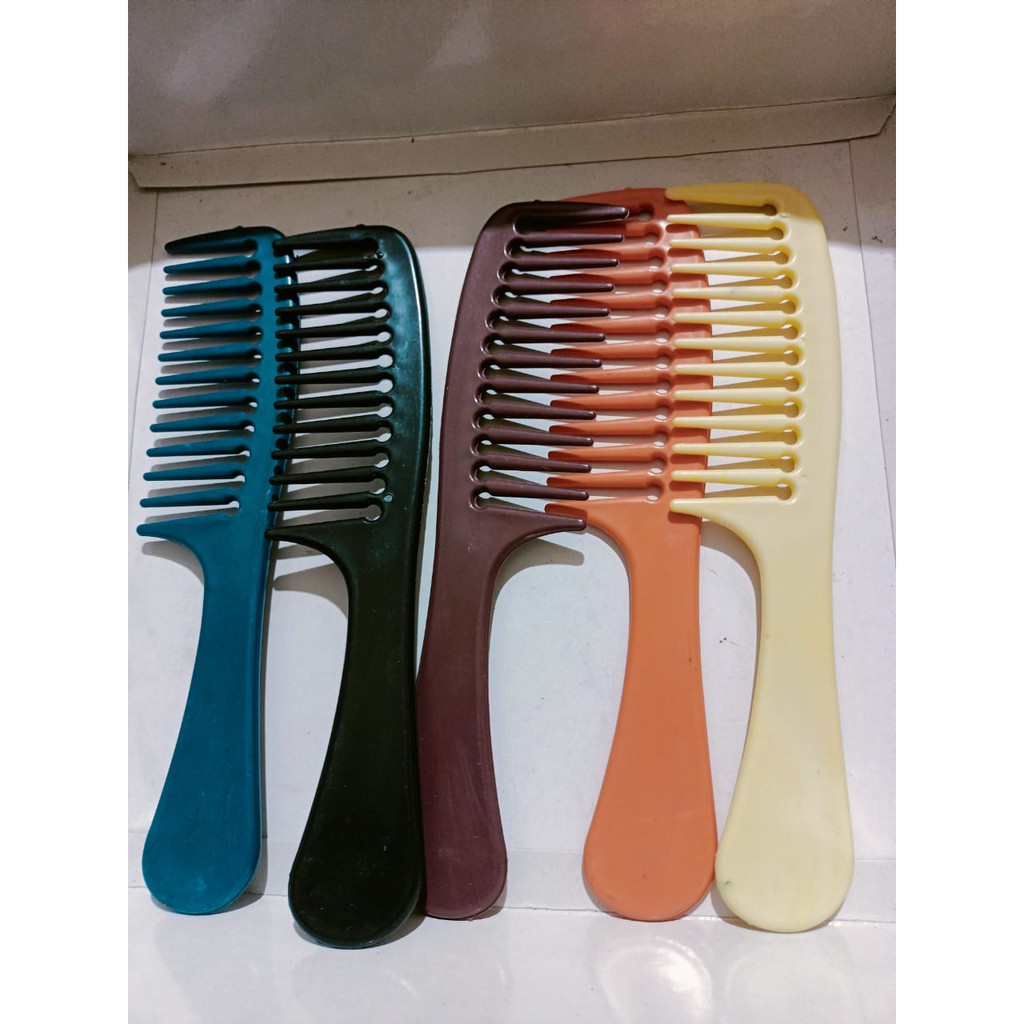 Sisir Rambut/Sisir Rambut Rontok Sisir Renggang/Sisir gagang lubang