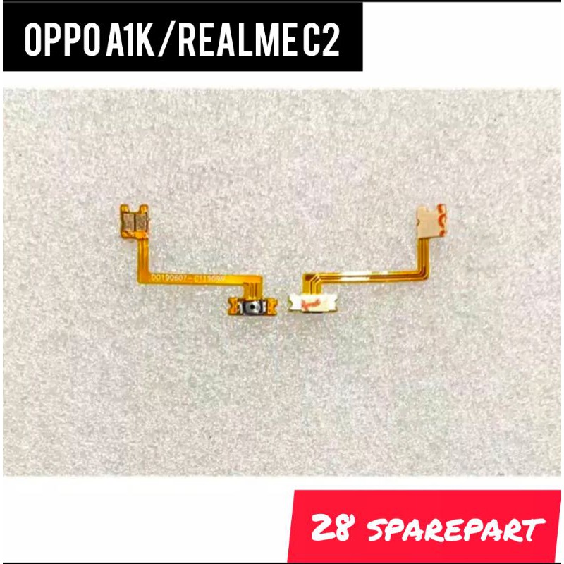 FLEXIBLE ON OFF OPPO A1K / REALME C2 ORIGINAL