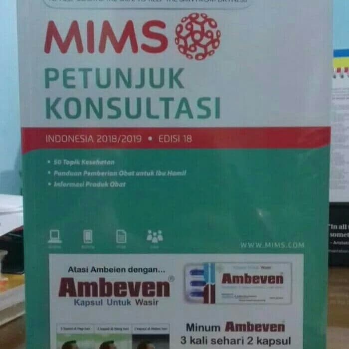 terbaru Mims Petunjuk Konsultasi 2018/2019.Edisi 18.