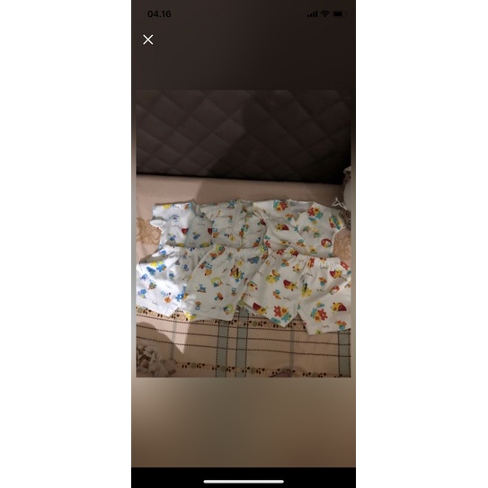 TAKE ALL Baju newborn kancing depan libby baby