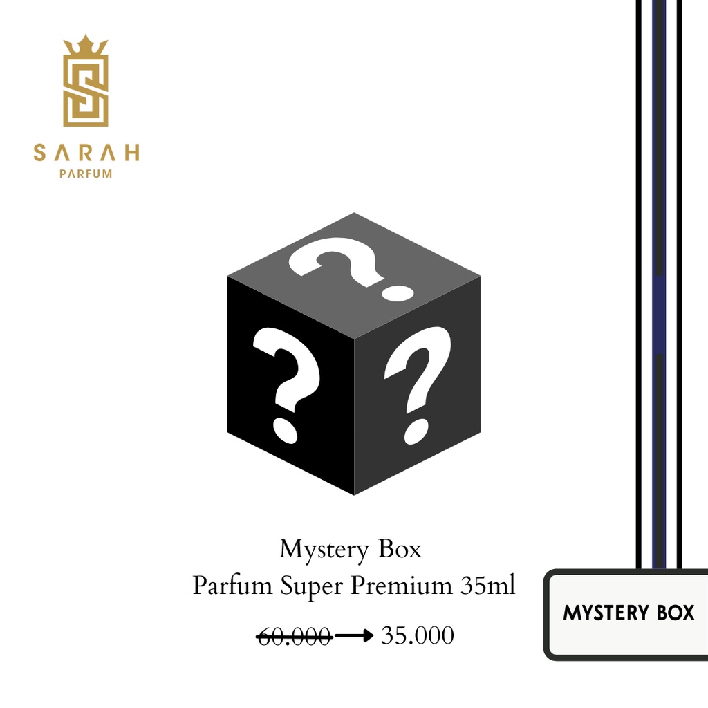 Mystery Box Parfume Super Premium 35ml Sarah Parfum