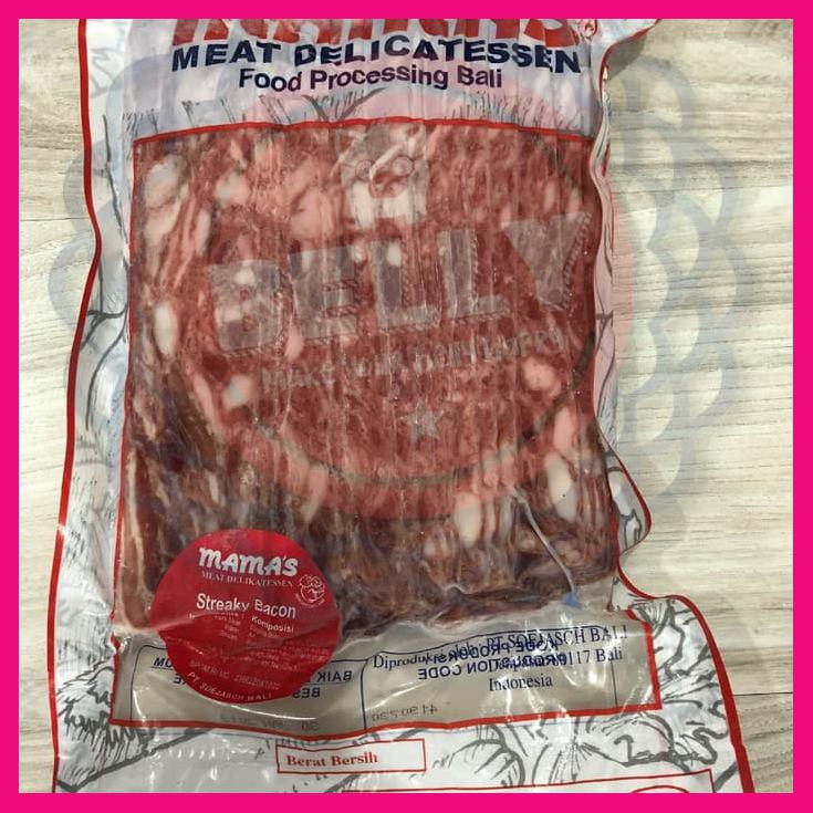 

BACON BABI - STREAKY BACON CENTRE CUT MAMAS - FROZEN FOOD- BABI ASAP