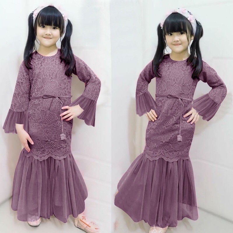 TIARAKID GAMIS MUSLIM ANAK TANGGUNG / BRUKAT TILE PREMIUM / COUPLE IBU DAN ANAK / GAMIS FASHION ANAK