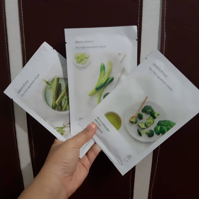 Innisfree sheet mask masker wajah Original Korea