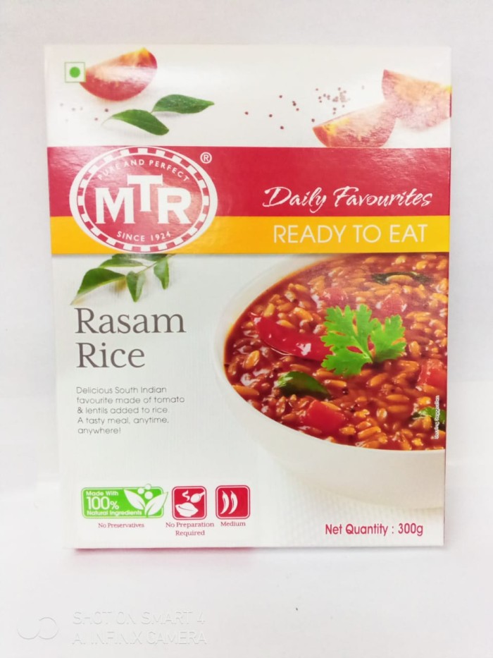 

MTR RTE RASAM RICE 300gm